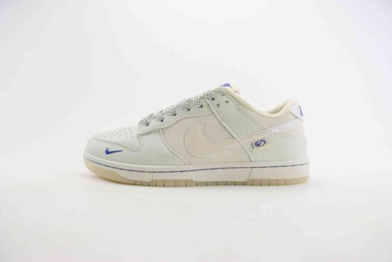 Nike SB Dunk Low 珠光米白蓝 货号：XB3802-346