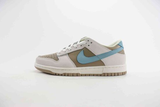 Nike SB Dunk Low 低帮休闲运动滑板鞋 米灰绿蓝 货号：HQ1175-240