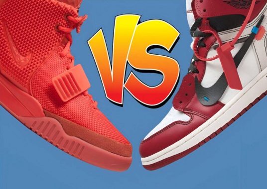 更好的发布：耐克 Air Yeezy 2 “红色十月 “还是 Off-White x Air Jordan 1 “芝加哥”？