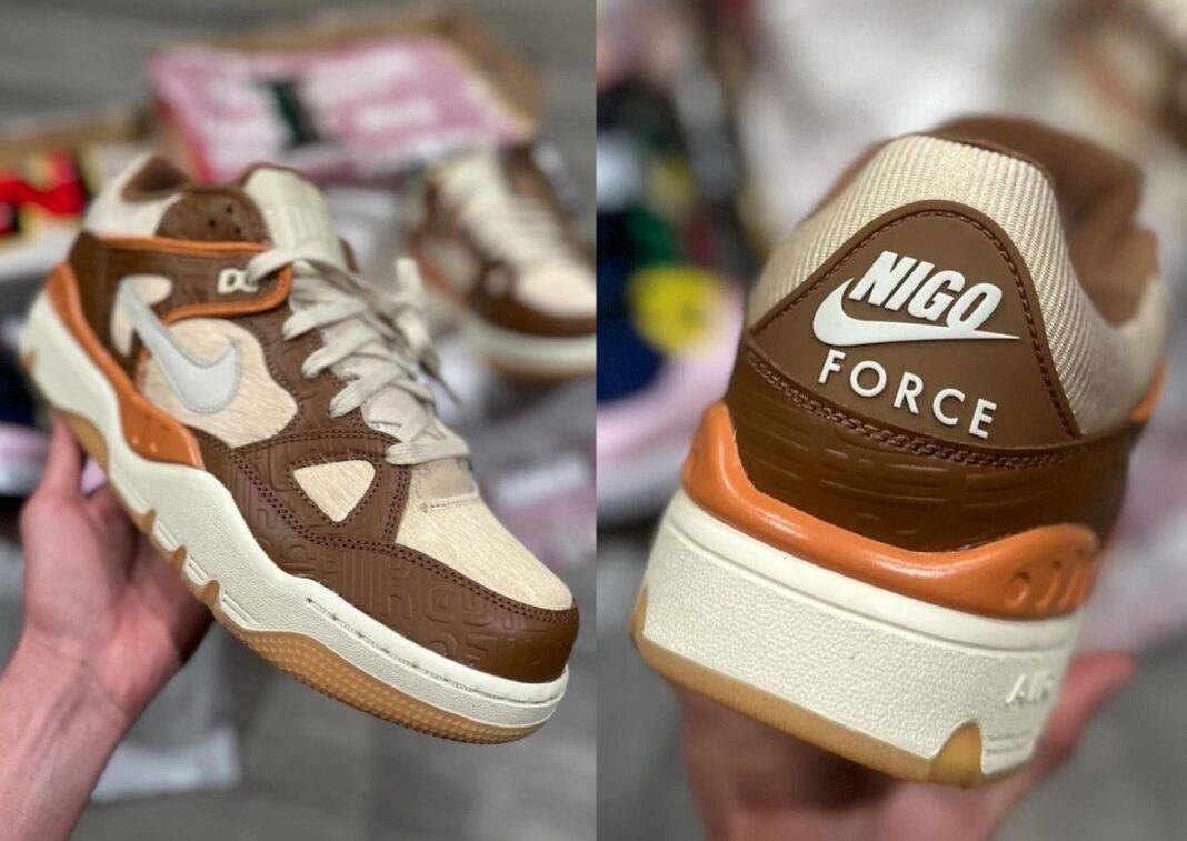 Nigo x 耐克 Air Force 3 Low “Light British Tan” 将于 2024 年假日发布