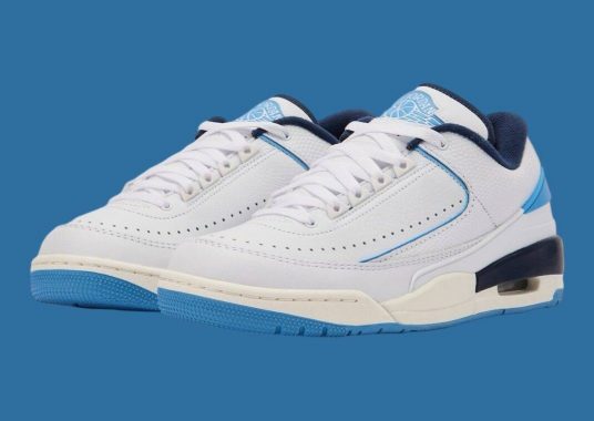 Air Jordan 2/3 采用 “UNC “配色