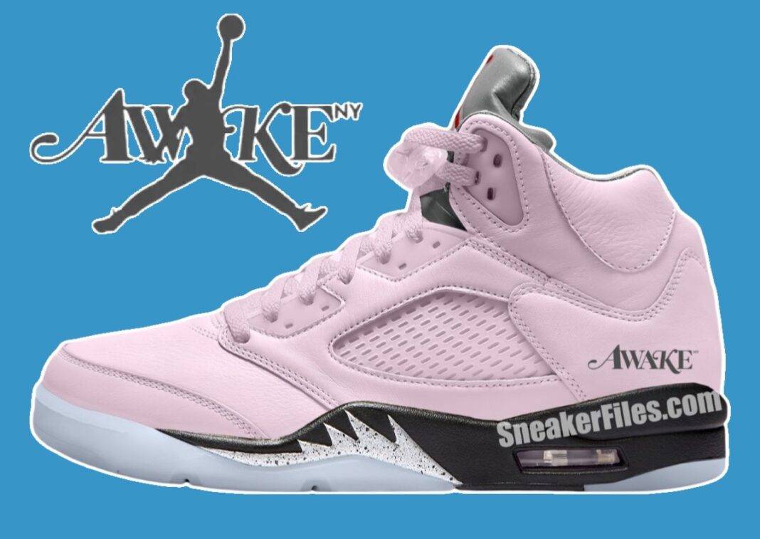 Awake NY x Air Jordan 5 “北极粉 “2025 年秋季发布