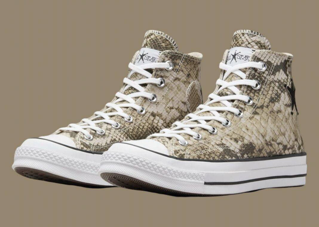 Stussy x Converse Chuck 70 “蛇皮 “于 2024 年 10 月发布