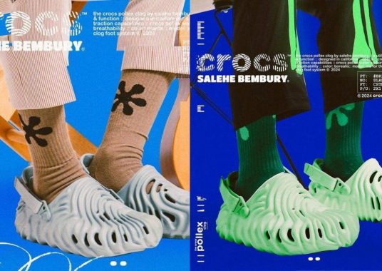 Salehe Bembury x Crocs Pollex Clog “Manta “和 “Borealis” 2024 年 10 月发布