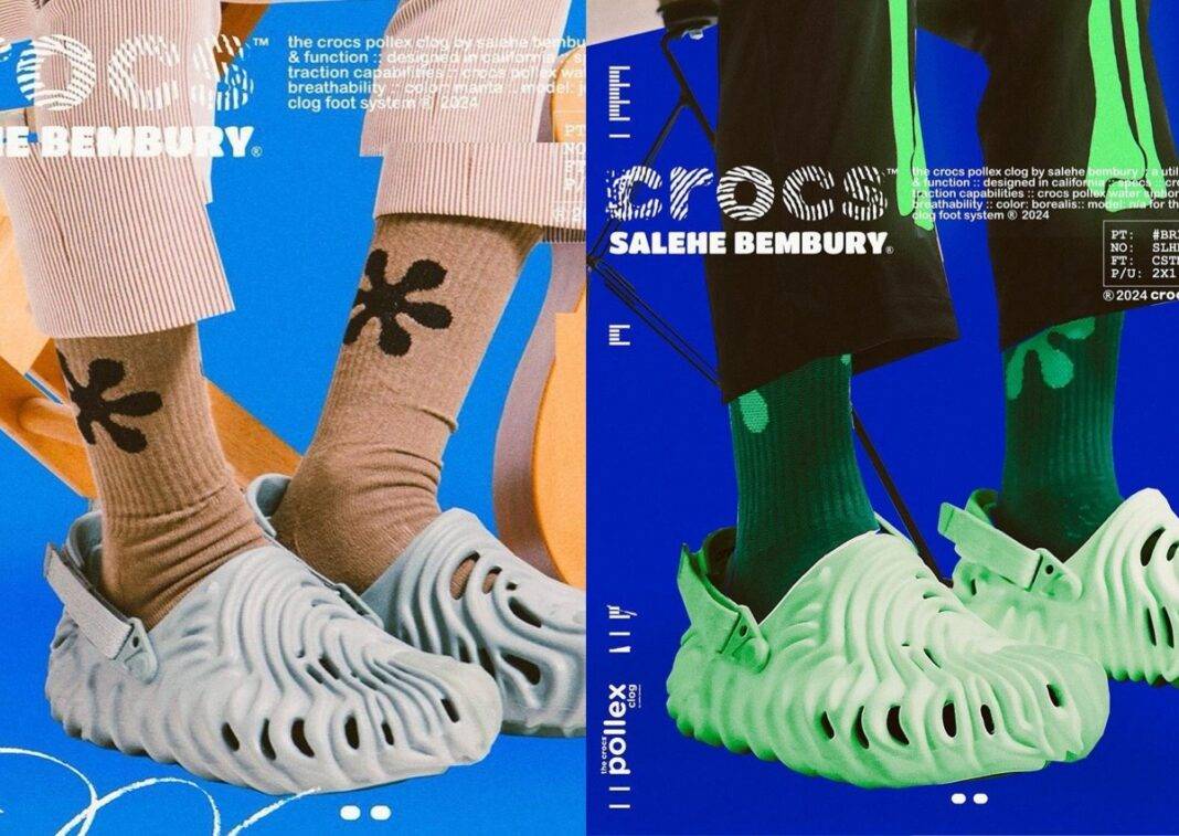 Salehe Bembury x Crocs Pollex Clog “Manta “和 “Borealis” 2024 年 10 月发布