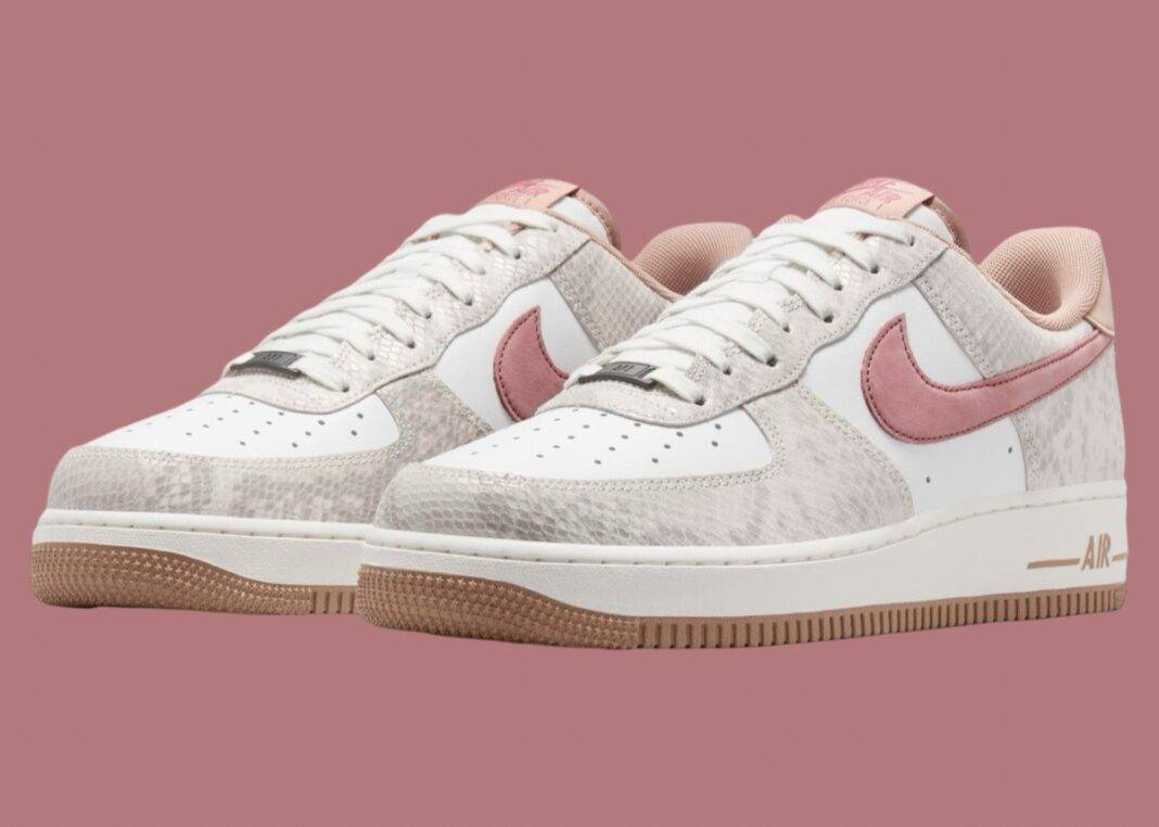 耐克 Air Force 1 Low 蛇皮 “峡谷锈色 “2024 年假日发布