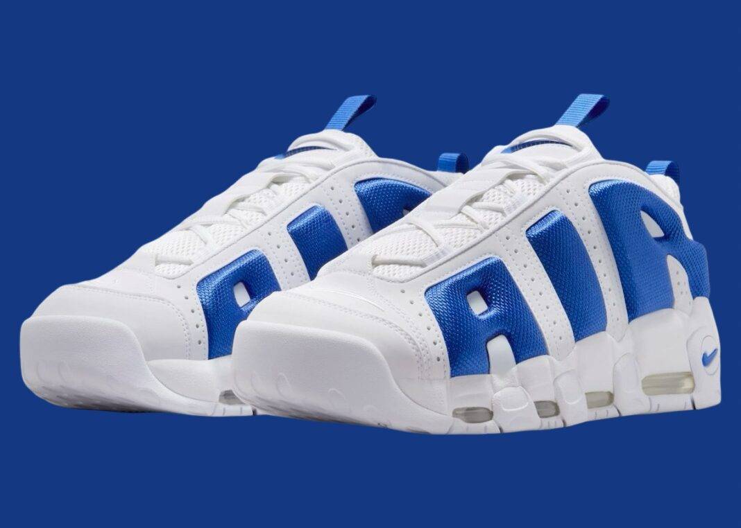 耐克 Air More Uptempo Low “白色/皇家蓝 “2025 年春季发布