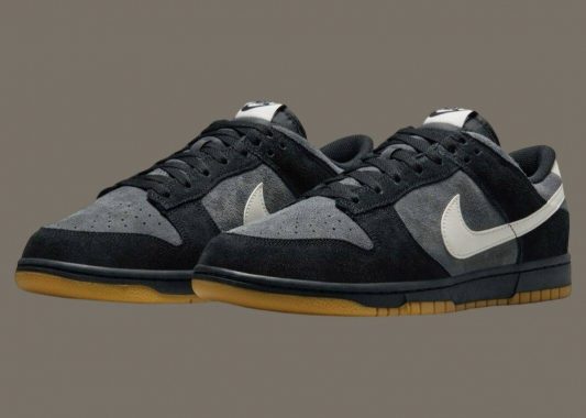 耐克 Dunk Low 黑色、灰色和口香糖色登场