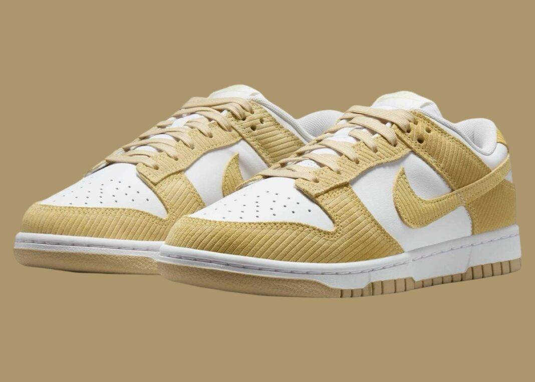 耐克 Dunk Low “Alabaster Corduroy” 2025 年春季发布