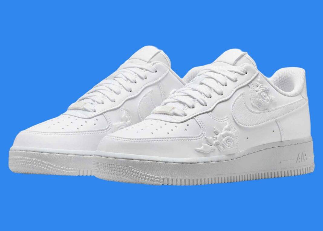 耐克 Air Force 1 低配版 “白玫瑰 “于 2025 年情人节发布