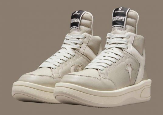 Rick Owens x Converse DRKSHDW TURBOWPN “鹈鹕 “于 2024 年 12 月发布