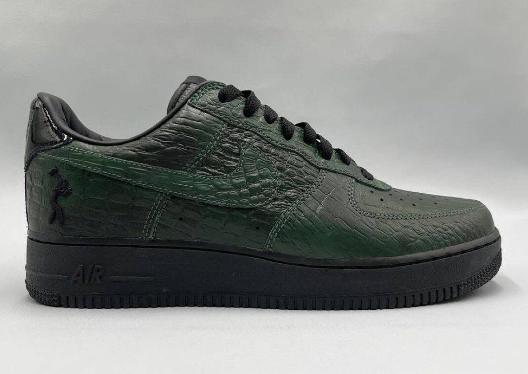 Lil Yachty 发布 Concrete Boys x Nike Air Force 1 “Croc” (鳄鱼皮)