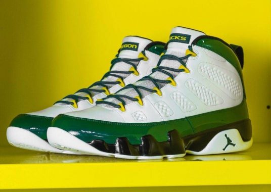 俄勒冈鸭队推出令人惊叹的 Air Jordan 9 PE